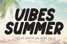 Vibes Summer | Script Font