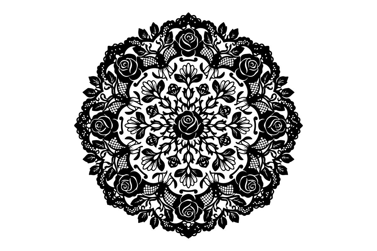 Decorative Floral Mandala, an Object Graphic by Gfx_Store (Photo 15 of 16)