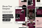 Marketing Agency Canva Instagram Kit, a Squarespace Template by Warmsoulgallery (Thumbnail 2 of 11)
