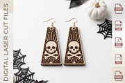 Halloween Earring SVG Collection, an Object Graphic by WoodoraCut (Thumbnail 3 of 11)