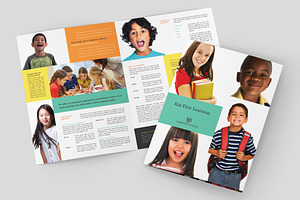 School Brochure Template, a Brochure Template by StockLayouts