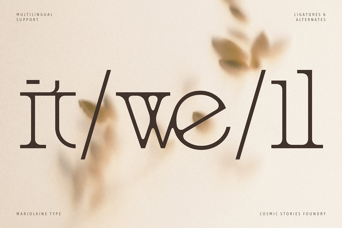 Marjolaine Type - A delicate Serif, a Serif Font by CarmineType (Photo 14 of 24)