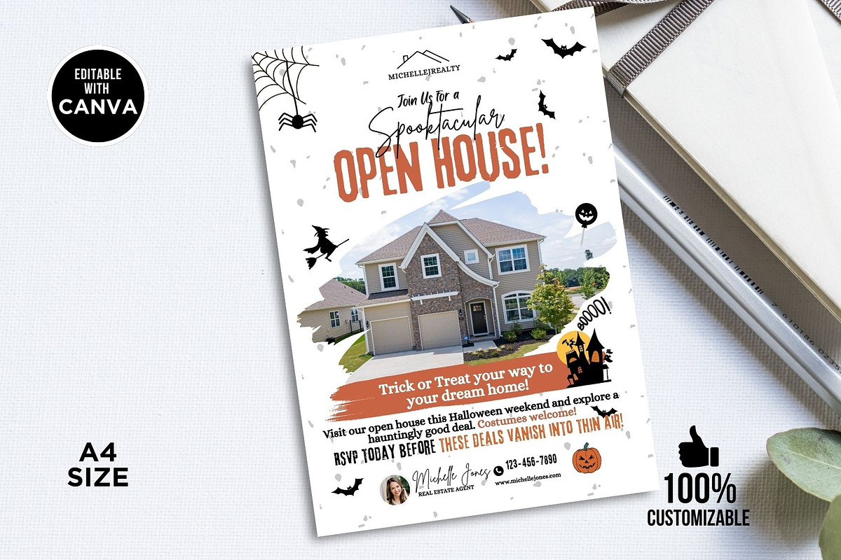 Real Estate Open House Halloween preview 4