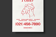 Poster Mockup 2 Views, an Advertising Mockup by graphicsauce (Thumbnail 4 of 4)