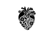 Floral Heart Silhouette Bundle, an Illustration by Designs_River (Thumbnail 31 of 31)
