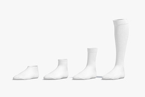 Single Socks Different 3D Model