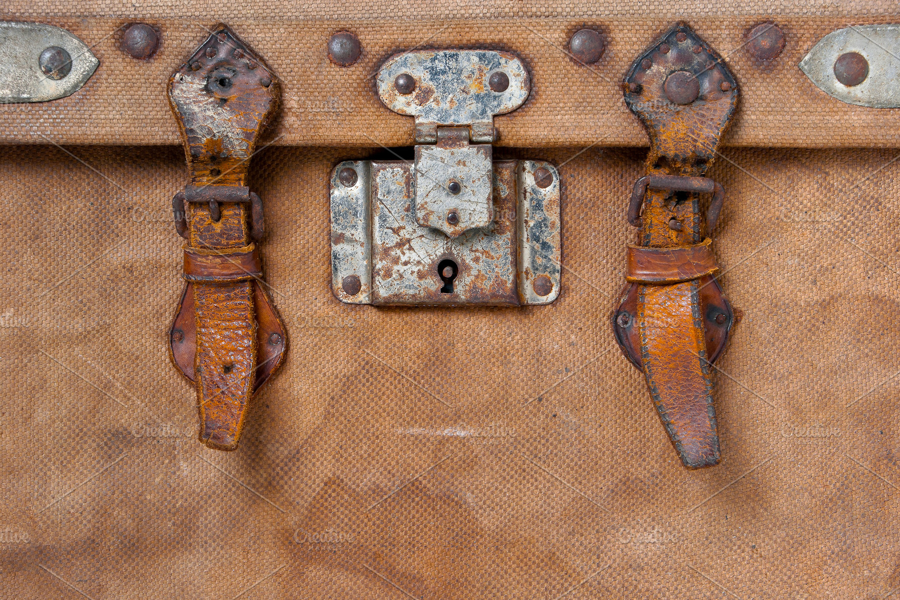 Old travelling trunk, an Abstract Photo by SergeKa