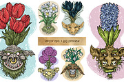 Flower Gnomes, an Object Graphic by Samiramay (Thumbnail 3 of 5)
