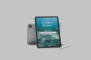 Realistic Tablet Mockup, an iPad Mockup by lamorastudio (Thumbnail 7 of 11)