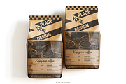 Coffee Pouch Mockup Bundles, a Packaging Mockup by Ambo Ampeng (Thumbnail 17 of 22)