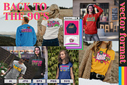 Back to the 90s T-Shirt Designs, an Illustration by TSV Art Collective (Thumbnail 2 of 35)