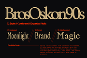 ZT Bros Oskon 90s - 72 Styles, a Serif Font by zelow type (Thumbnail 15 of 15)