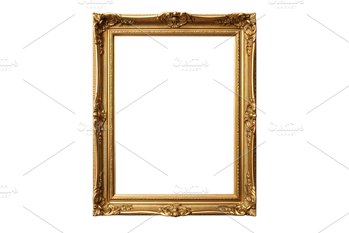 Classicism picture frame, a Graphic by VetalStock