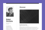 Professional Resume Set 1 Vertical, a Resume Template by DEFNST (Thumbnail 3 of 9)