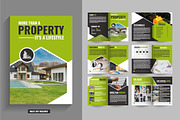 Real Estate Services Bi-Fold Brochur, a Brochure Template by Tanuart (Thumbnail 1 of 2)