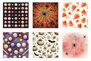 Cute Halloween Digital Papers,, a Pattern Graphic by CreationArt (Thumbnail 4 of 7)