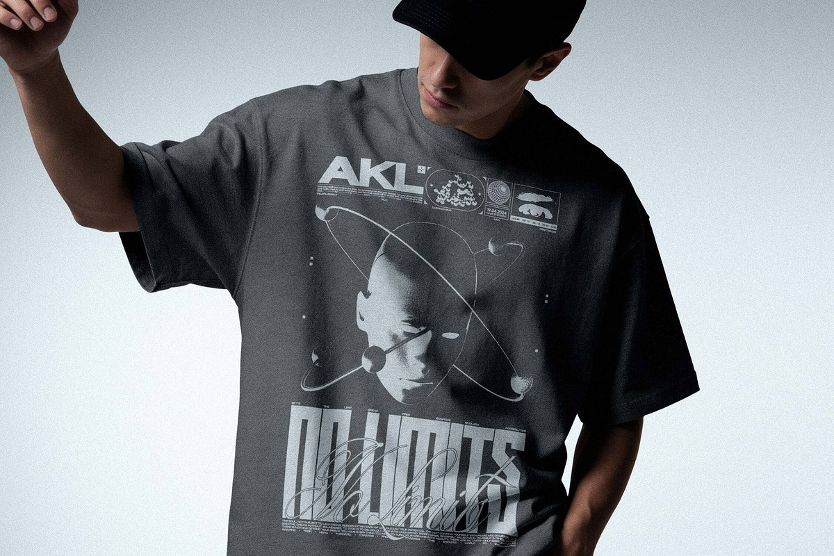 Apparel Branding T-Shirt Mockup, an Advertising Mockup by Design Squad (Photo 3 of 4)