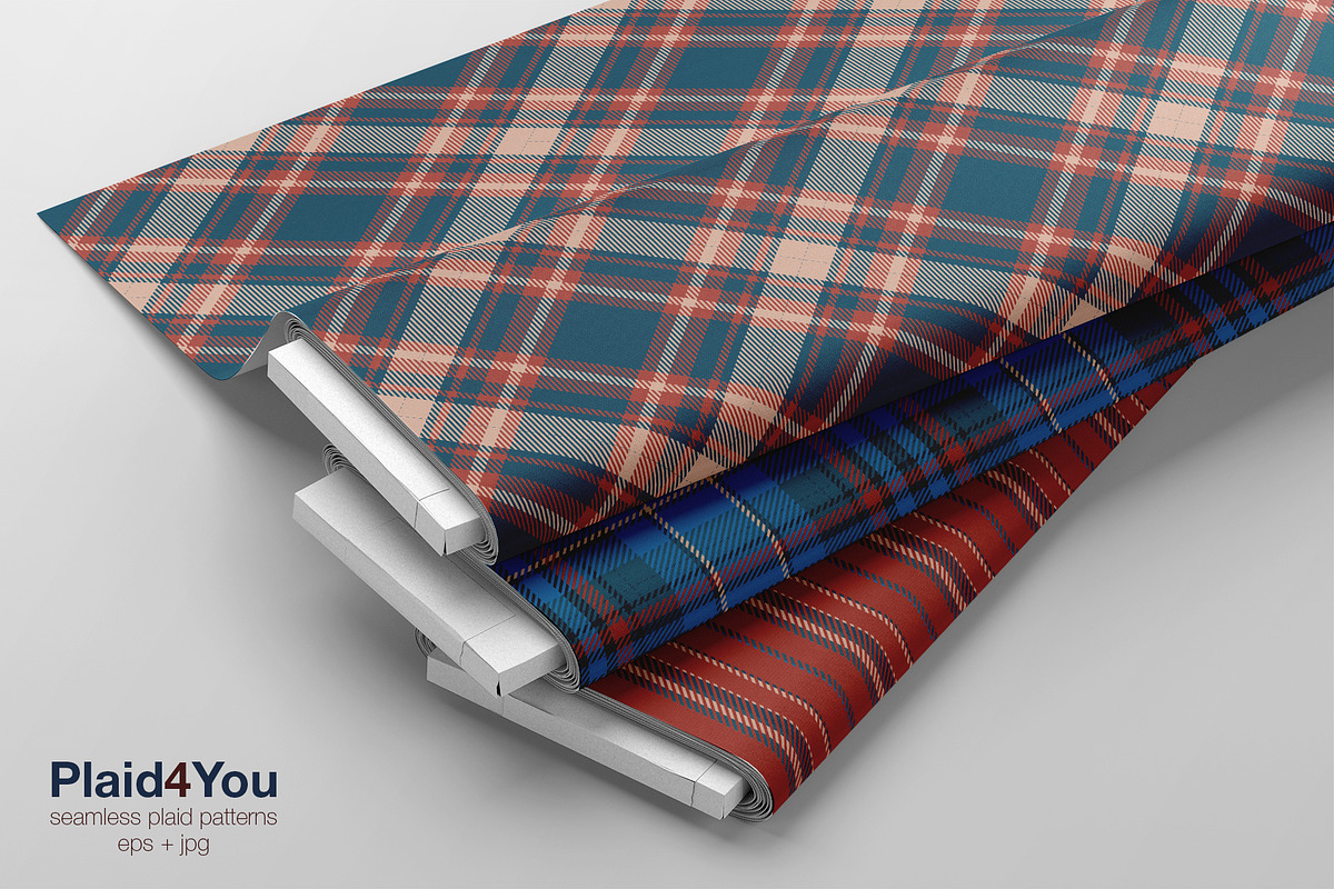 #64 Modern Fabric of Plaid Patterns, a Pattern Graphic by Plaid4You (Photo 3 of 8)