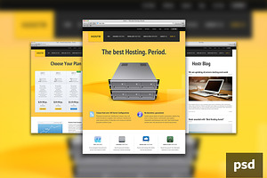 Hostr - PSD Template