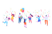 Isometric cartoon people vector set, a Person Illustration by Vector_Art (Thumbnail 11 of 24)