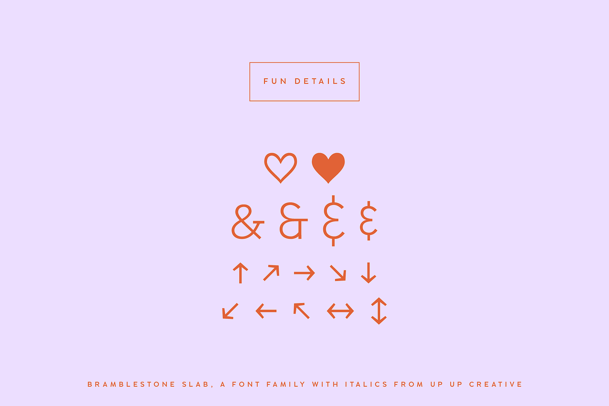 Bramblestone Slab Serif Font Family, a Slab Serif Font by Up Up Creative (Photo 14 of 15)