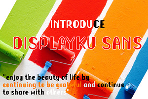 Displayku Sans - Logo Web Type Font