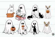 Halloween svg Bundle, Cute Ghost svg, an Object Graphic by HeyLenaArts (Thumbnail 3 of 4)