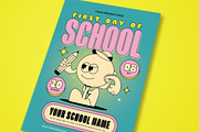 Green Playfull Back to School Flyer, a Flyer Template by megarez (Thumbnail 3 of 3)