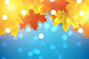 Autumn set with maple leaves, a Decorative Illustration by Vjom (Thumbnail 3 of 3)