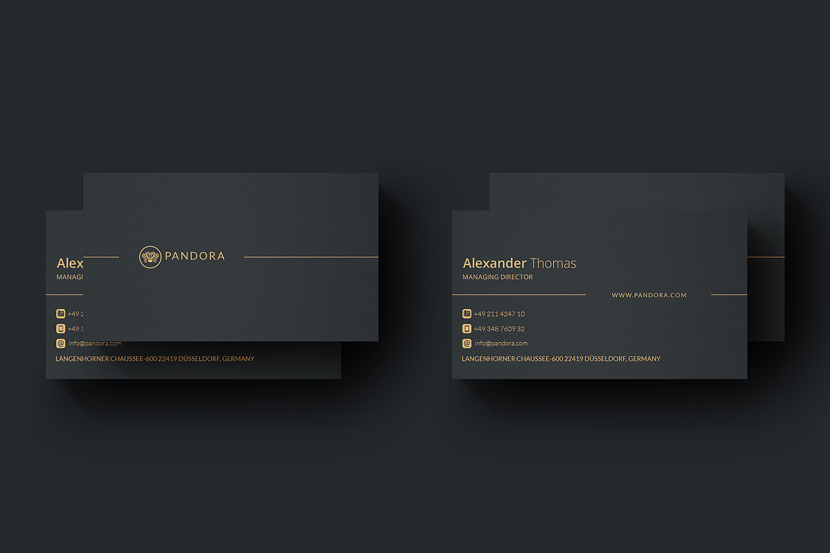 Premium Business Card, a Business Card Template by Marvel (Photo 1 of 5)