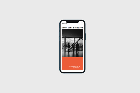 Jetstream Website Template preview 5
