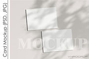 Card Mockup PSD JPG, a Print Template by VNmockup (Thumbnail 1 of 4)