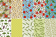 Food Seamless Patterns Collection, a Pattern Graphic by DeepFuze (Thumbnail 6 of 8)
