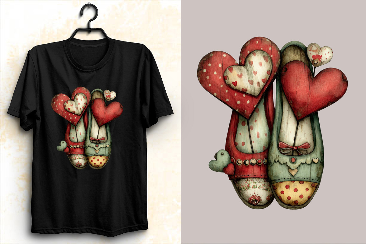 Farmhouse Love Valentine Clipart Bu, an Illustration by SVGArt (Photo 7 of 8)