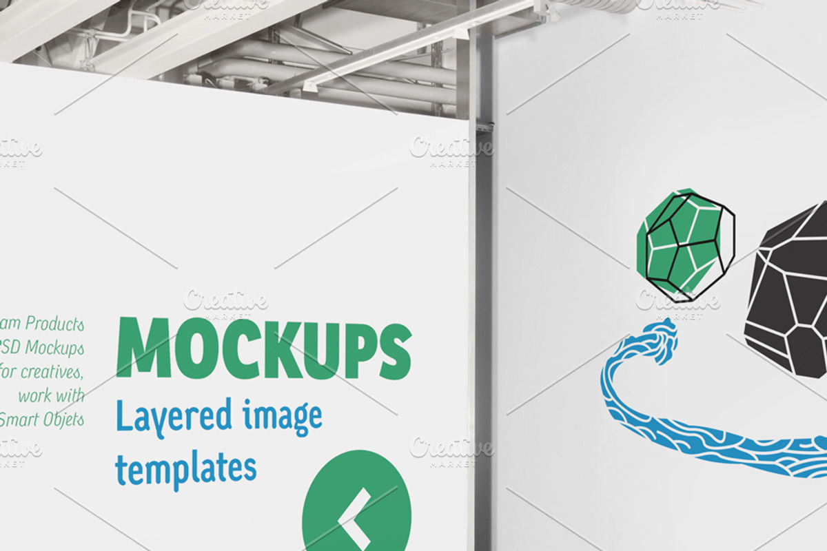 Indoor Signage Mockup - 02, a Product Mockup by Formelier (Photo 3 of 4)