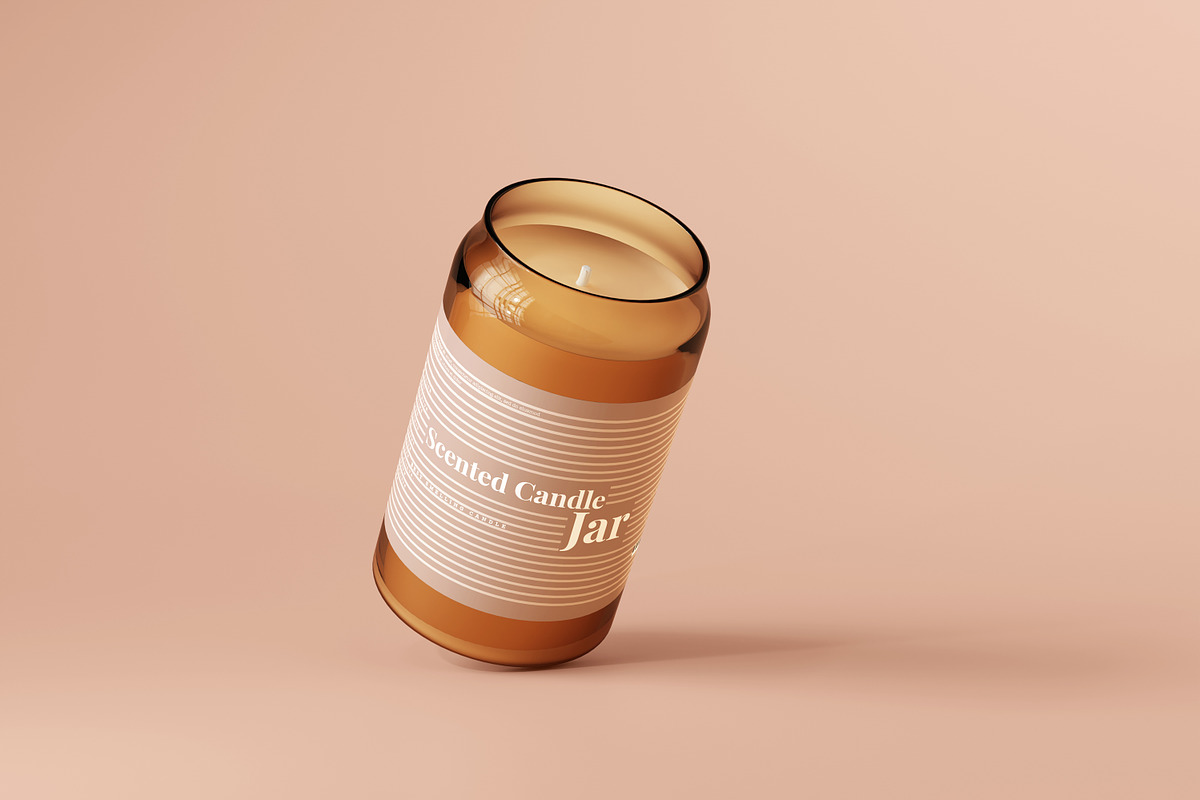 Amber Glass Candle Mockup Bundle, a Packaging Mockup by pmvch (Photo 114 of 135)