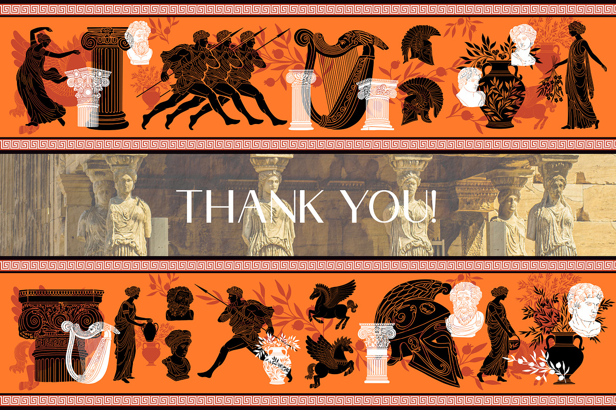 Greek aesthetics, a Decorative Illustration by Chikovnaya (Photo 9 of 9)