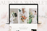 Showit Website Template Photographer, a Websites & App Template by The Soft Voice (Thumbnail 1 of 9)