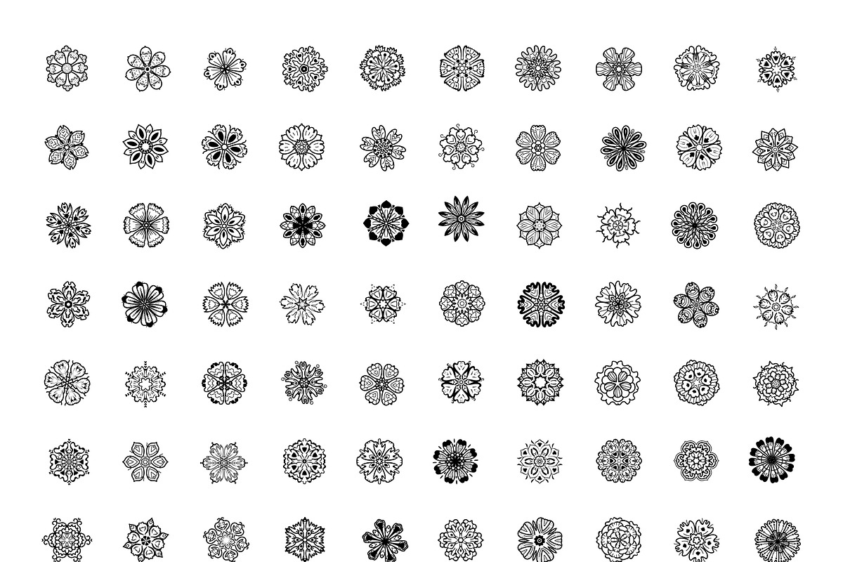 Flower Icons, a Duotone Icon by Brickclay (Photo 6 of 6)