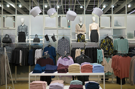 Clothes in shop., a Photo by djgis