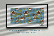 Watercolor Fishing Collection, an Object Illustration by Olya Haifisch (Thumbnail 2 of 9)
