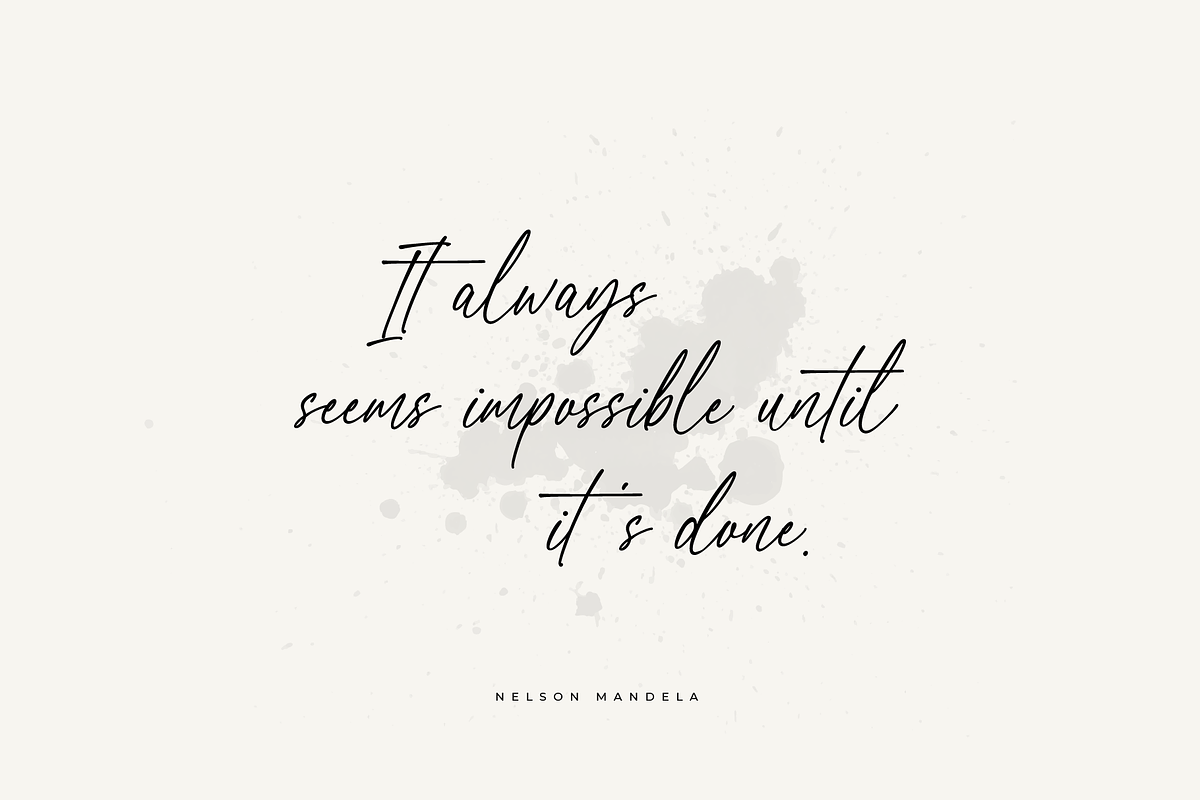 Blessed Signature Font, a Script Font by Pen Culture (Photo 7 of 11)