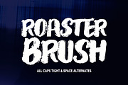 Roaster Brush Collection, a Font by Fontastic (Thumbnail 1 of 7)
