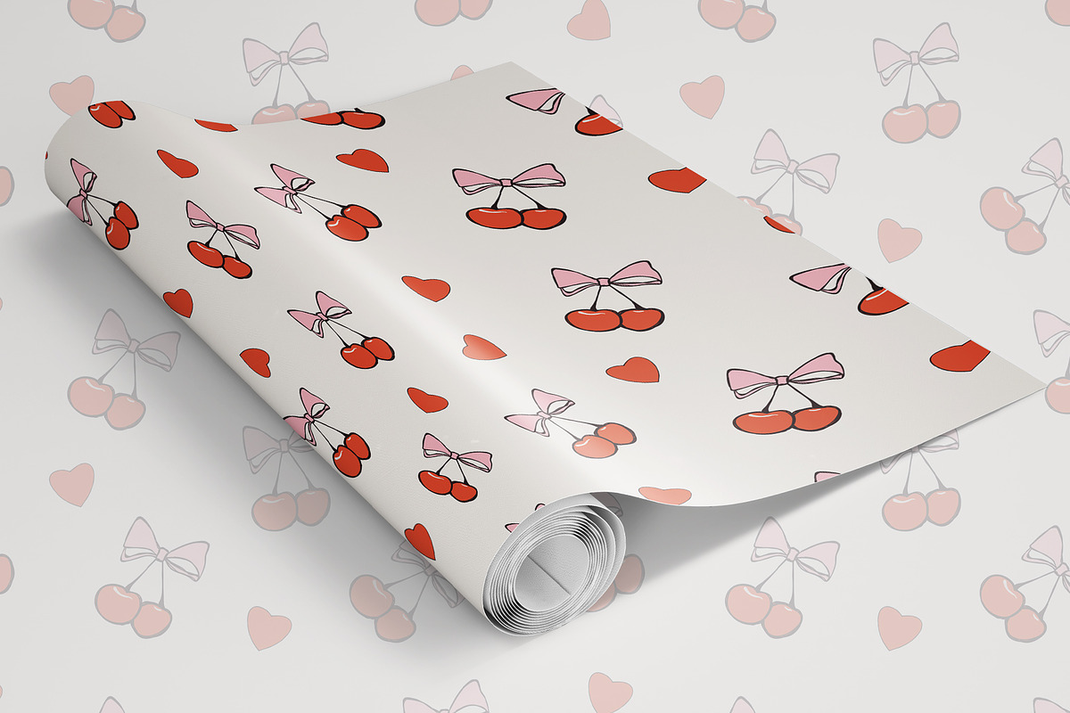 Whimsical Valentine Seamless Pattern, a Pattern Graphic by Groovy Arts (Photo 5 of 5)