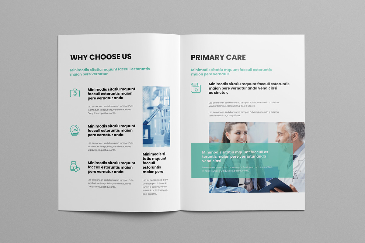 Healthcare Brochure Template, a Brochure Template by Pixelpick (Photo 8 of 9)