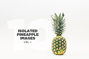 10 Isolated Pineapple Images – Vol 1, a Health & Medical Photo by Pineapple Shop (Thumbnail 1 of 6)