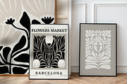 Dark Flowers | Wall Art Creator, an Object Graphic by Leleka.Store (Thumbnail 5 of 15)