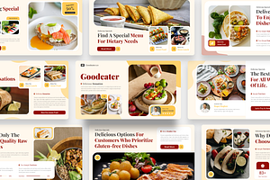 Food PowerPoint, a Presentation Template by YossyOneStd
