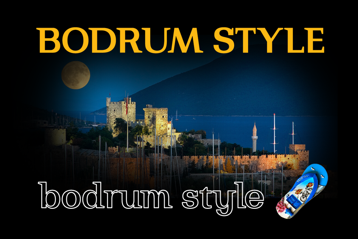 Bodrum Style, a Slab Serif Font by BULENT YUKSEL (Photo 2 of 12)