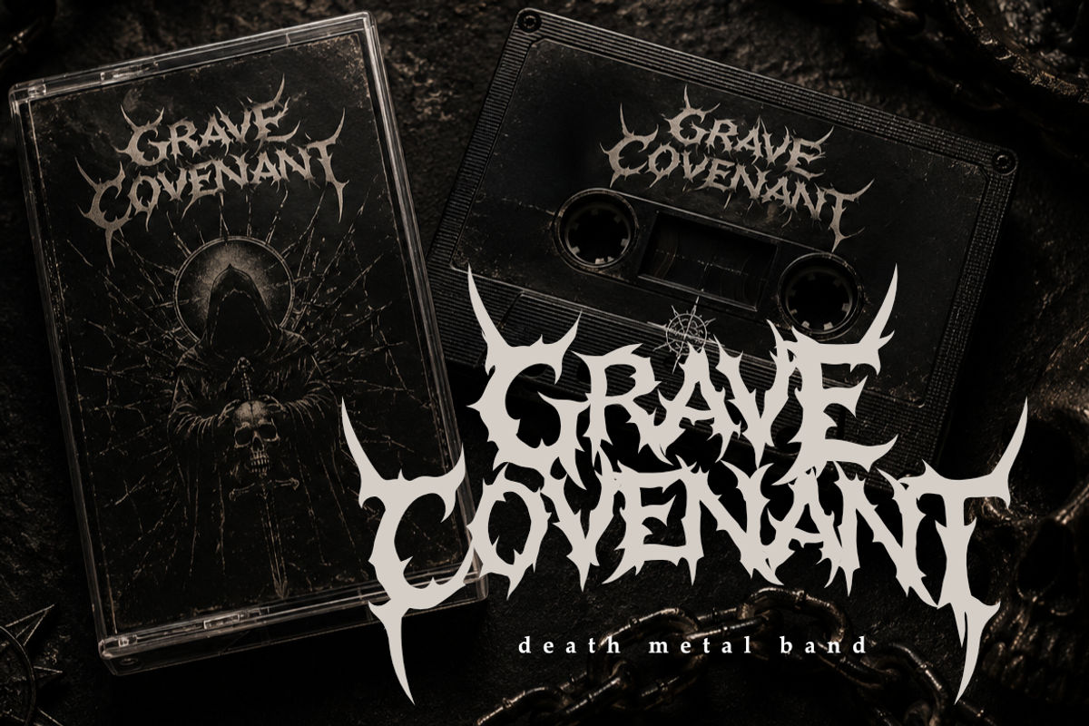 Hollow Genesis Death Metal, a Symbol Font by Masyafi Studio (Photo 6 of 9)
